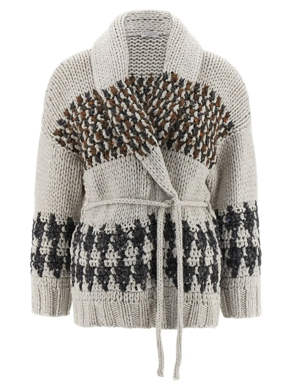 Waist Belt Cardigan