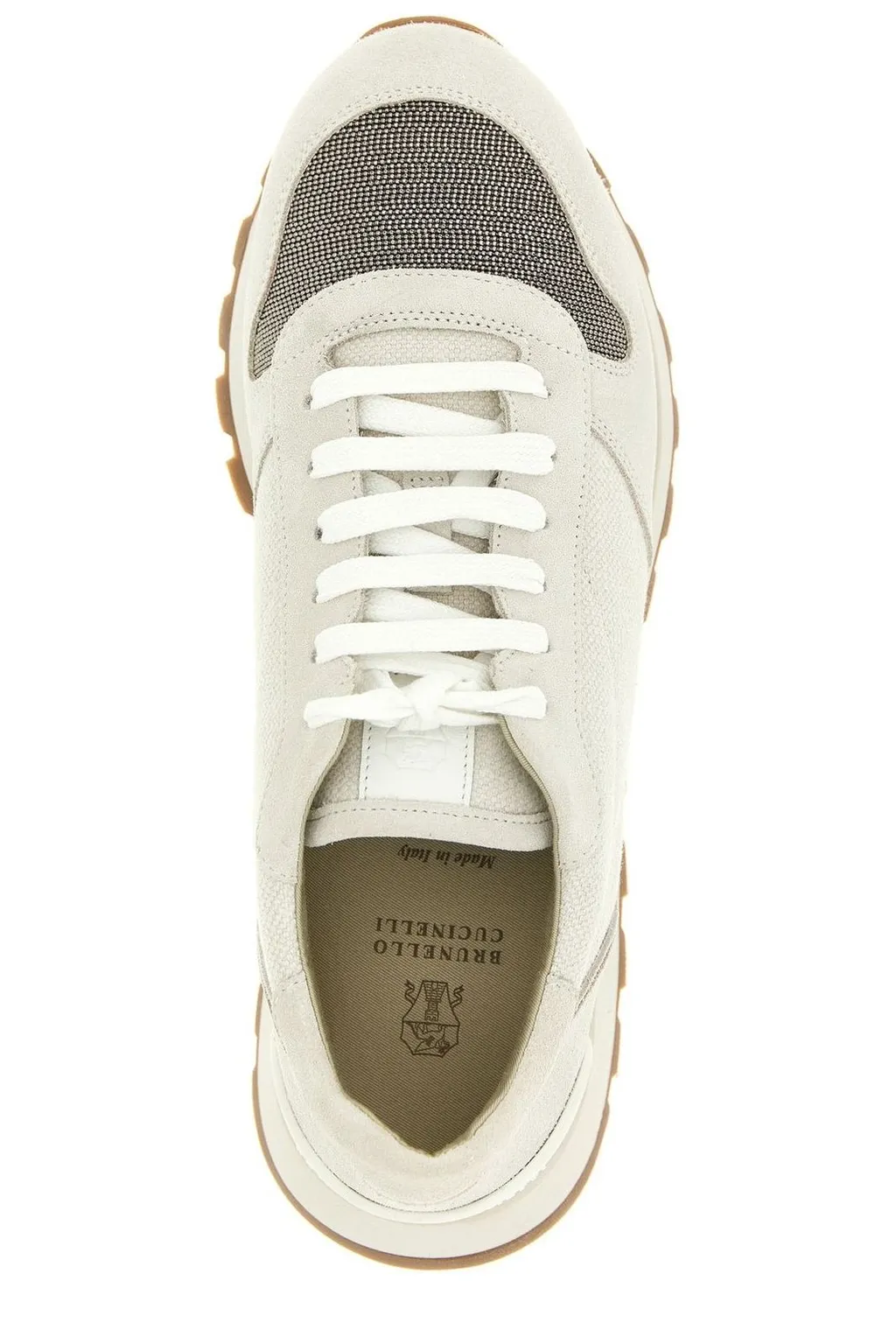 Monile Detailed Low-Top Sneakers