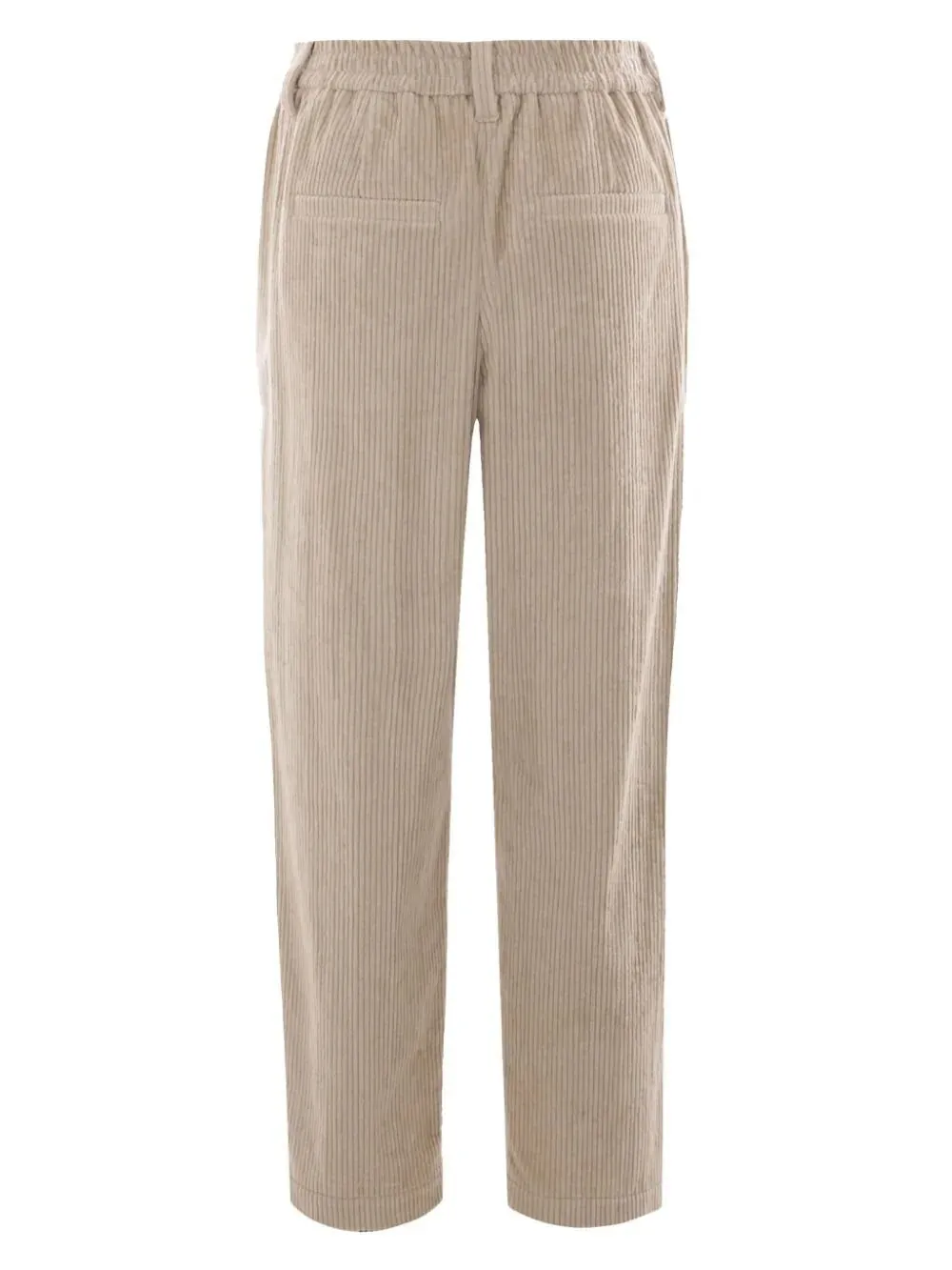 Cropped Baggy Trousers