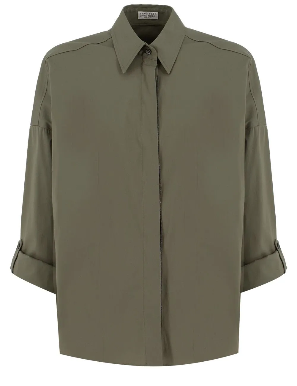 Curved Hem Shirt