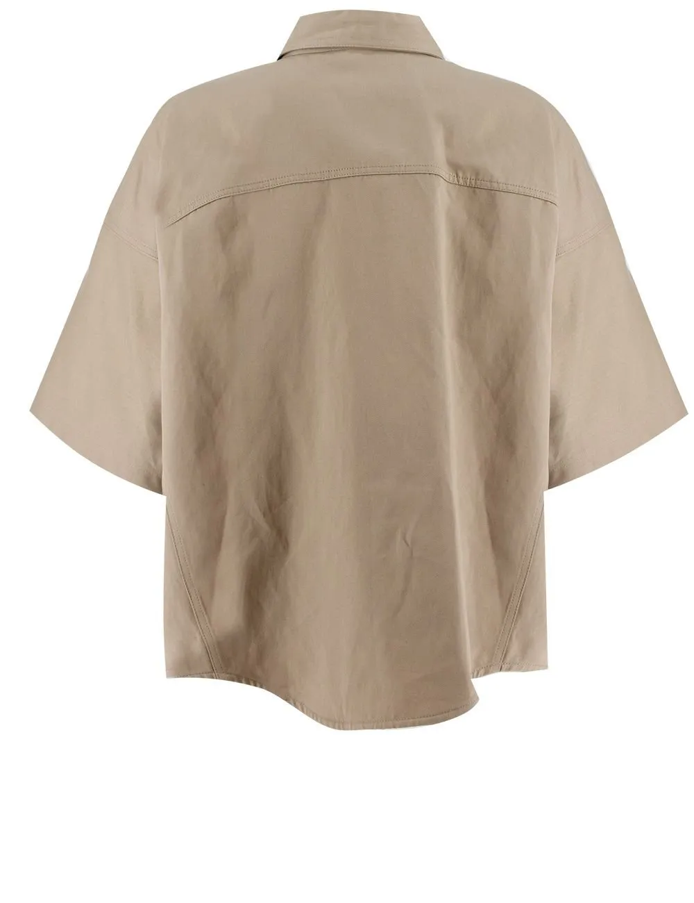 Collared Short-Sleeve Shirt