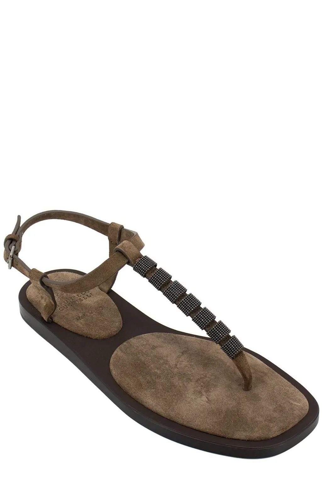 Detailed Thong Sandals