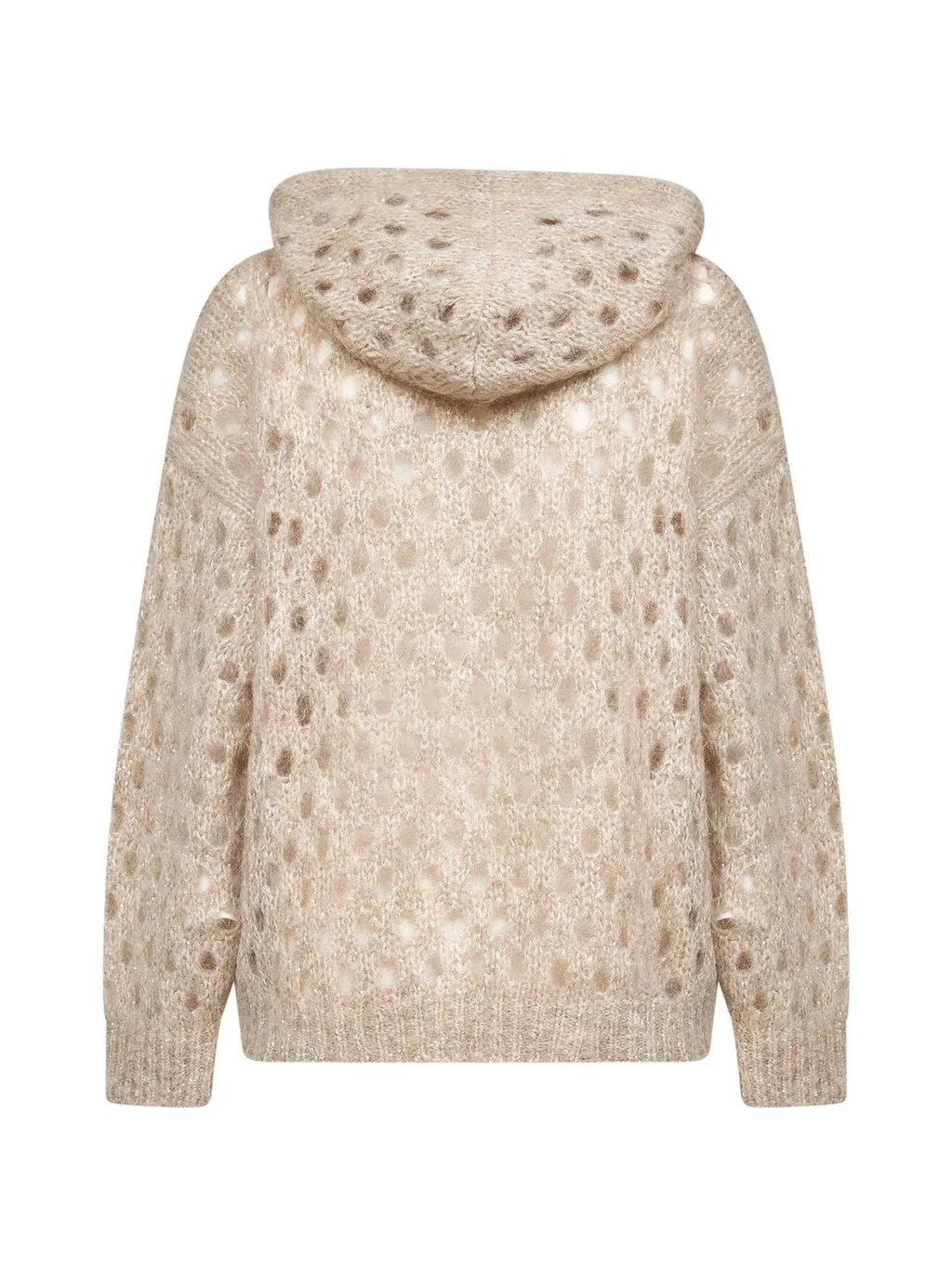 Zip-Up Hooded Cardigan