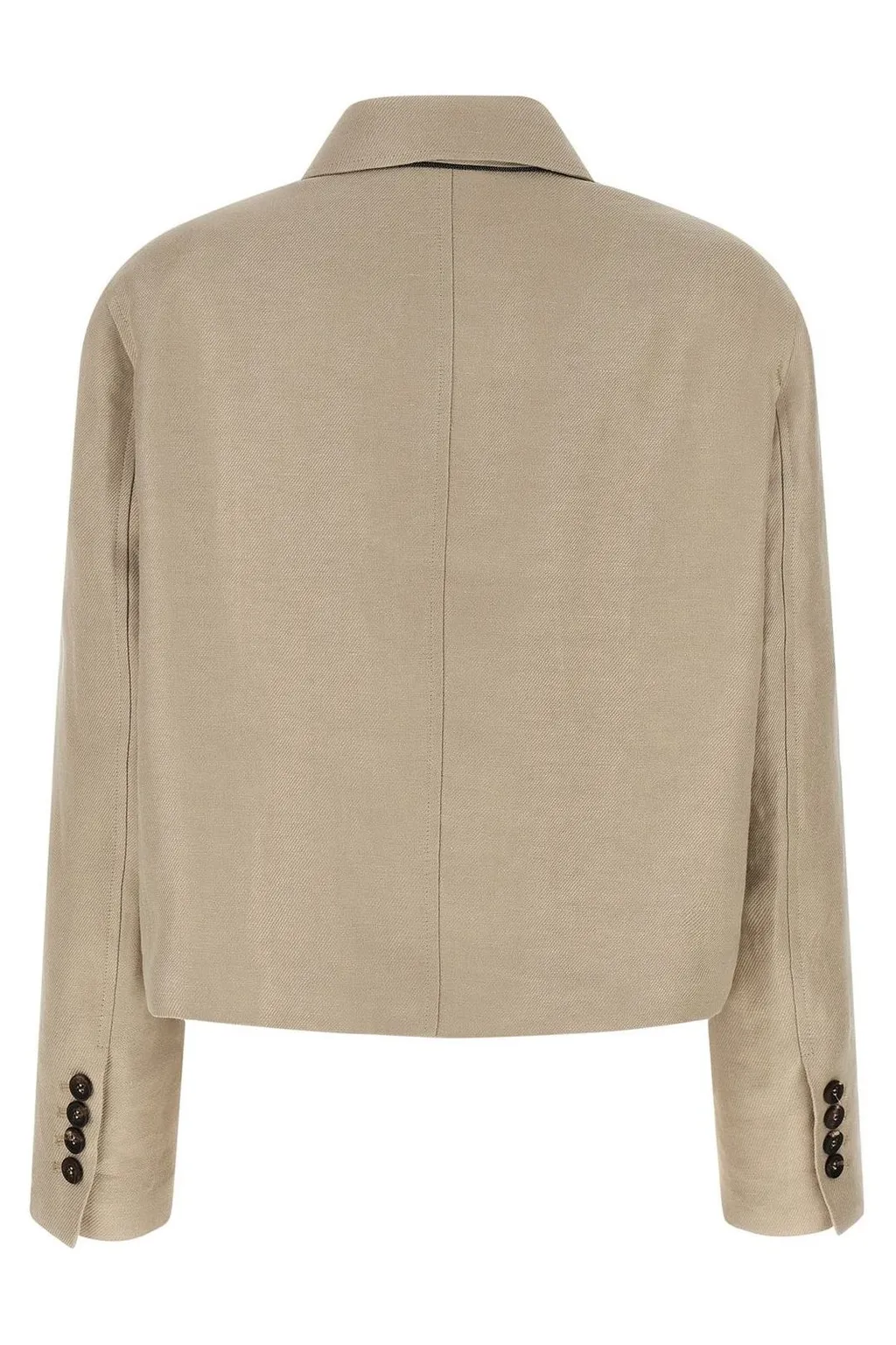 Buttoned Shirt Blazer