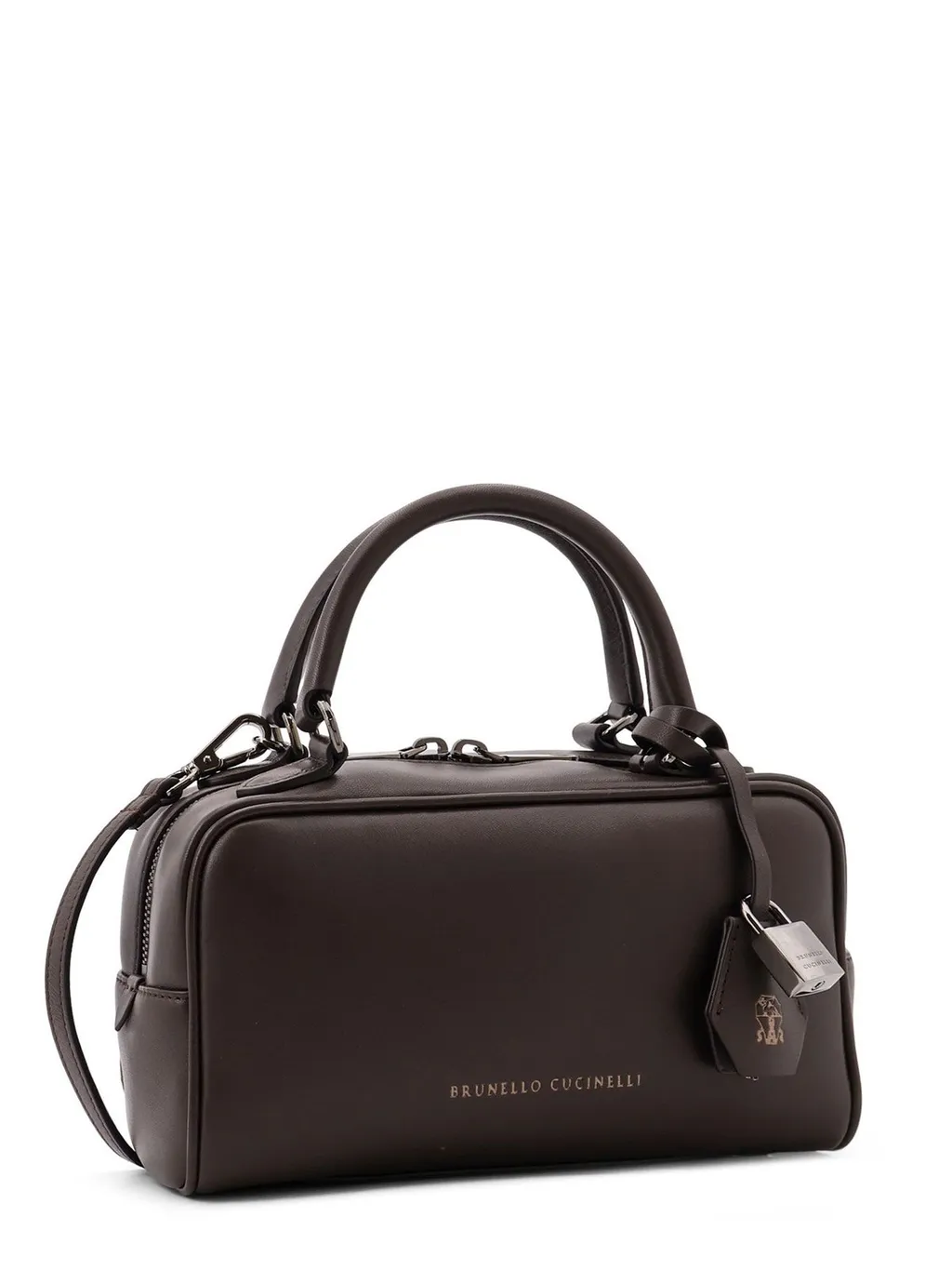 Padlock Detail Small Tote Bag