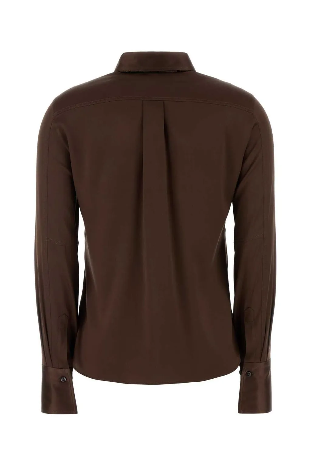 Long Sleeved Straight Hem Shirt
