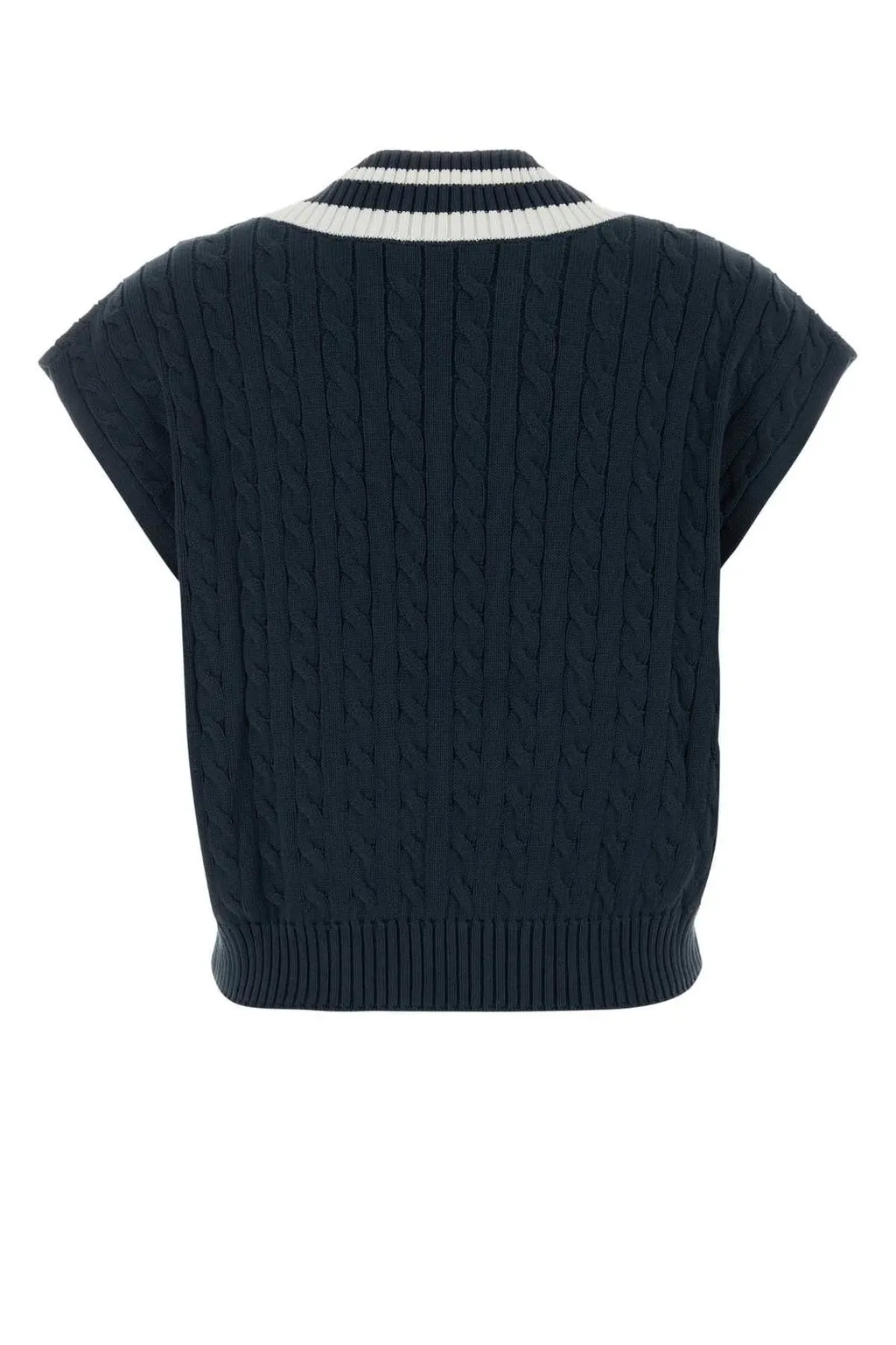 V-Neck Sleeveless Jumper