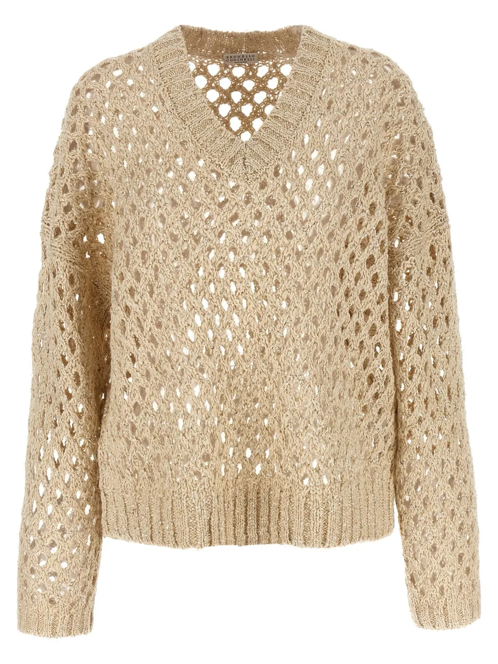 Cut-Out Knitted Jumper
