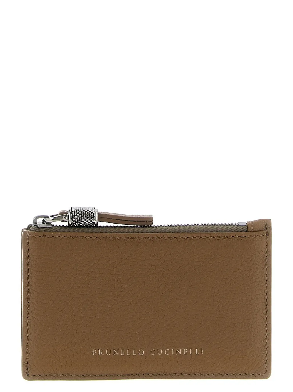Monile Detailed Zip-Up Card Holder