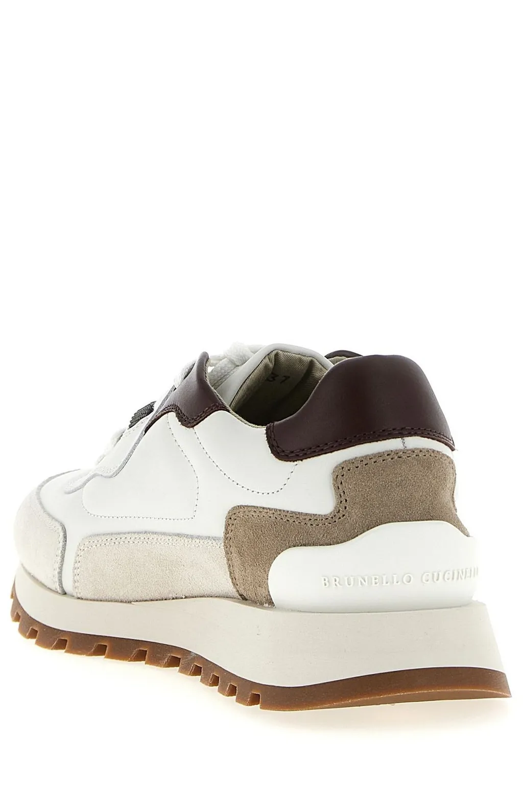 Monile Detailed Lace-Up Sneakers
