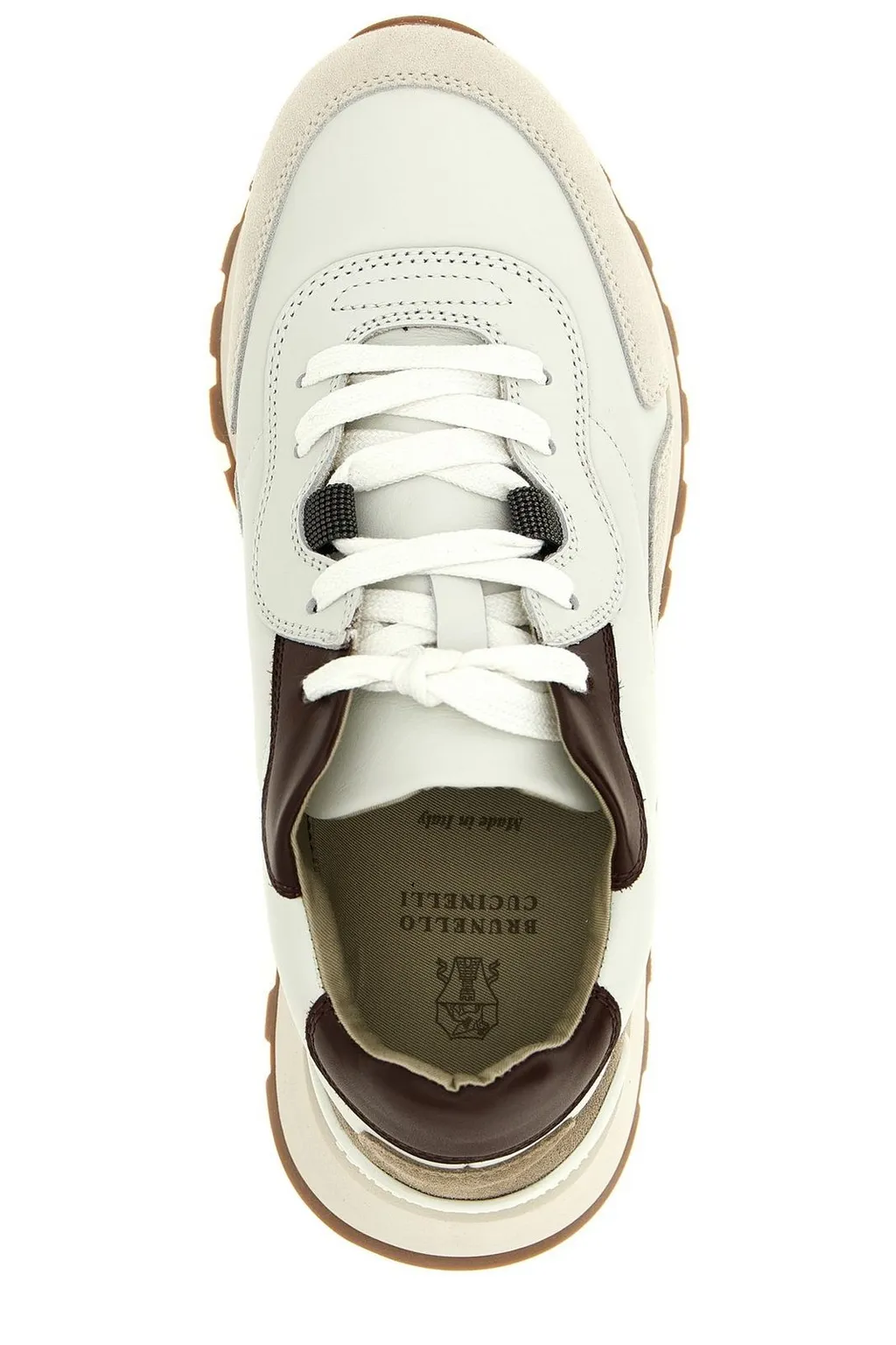 Monile Detailed Lace-Up Sneakers