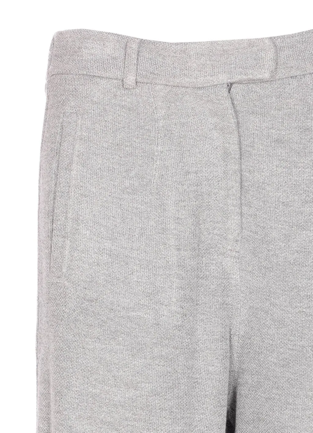 Wide-Leg Jersey Trousers