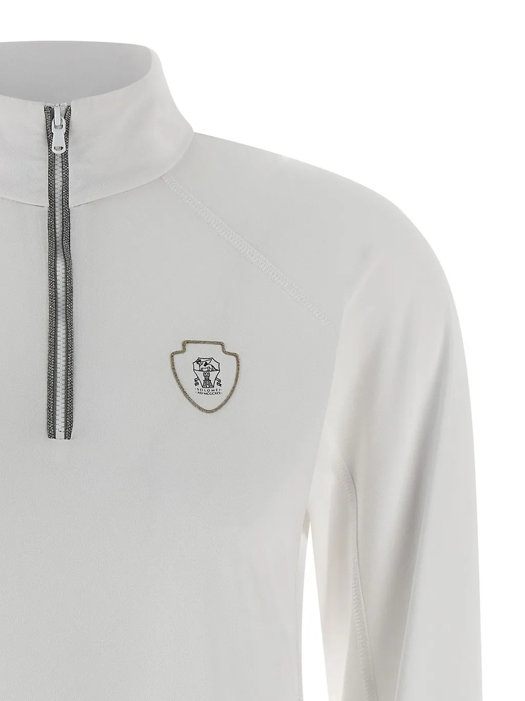 Half Zip Turtleneck Sweatshirt