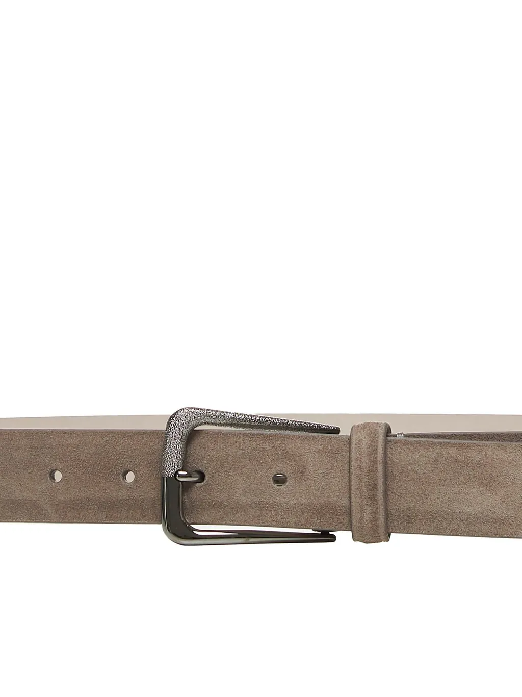 Logo Embossed Buckled Belt