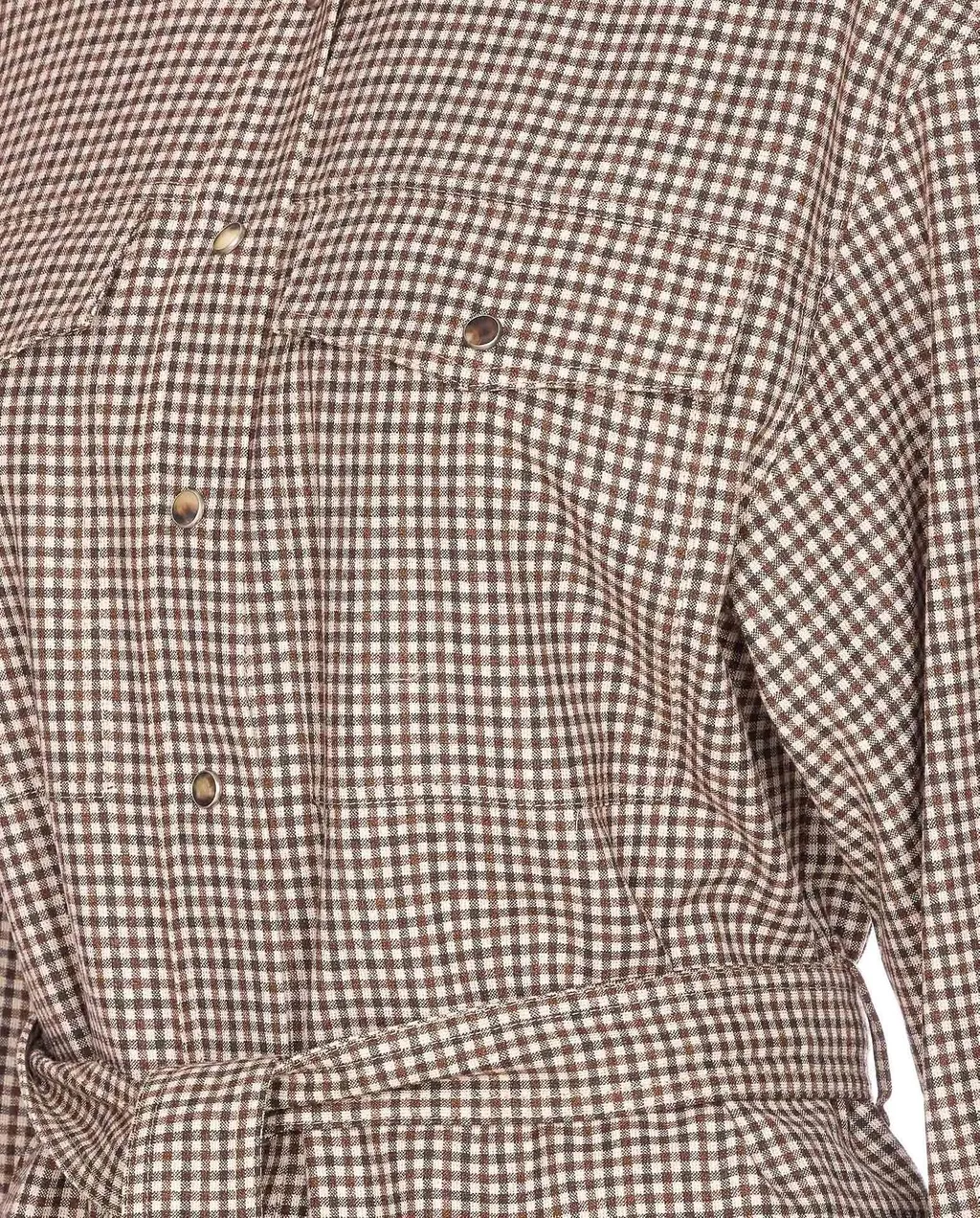Long Sleeved Checked Shirt