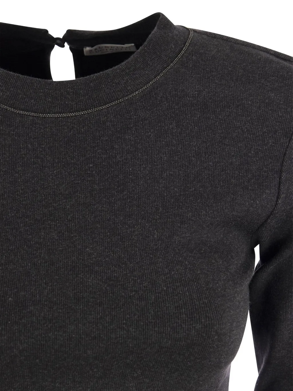 Embellished Crewneck Top