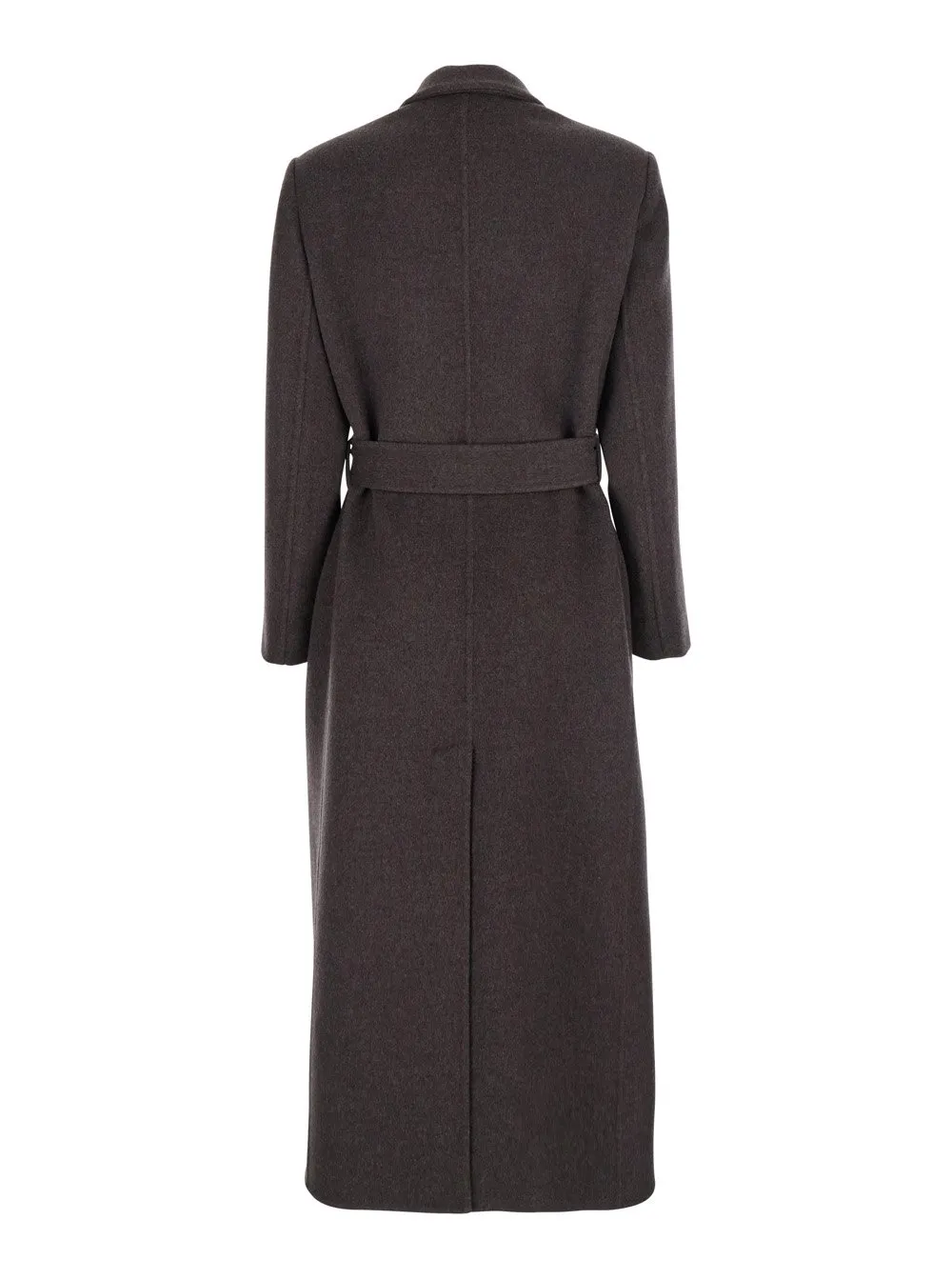 Double-Breasted Long Sleeved Coat