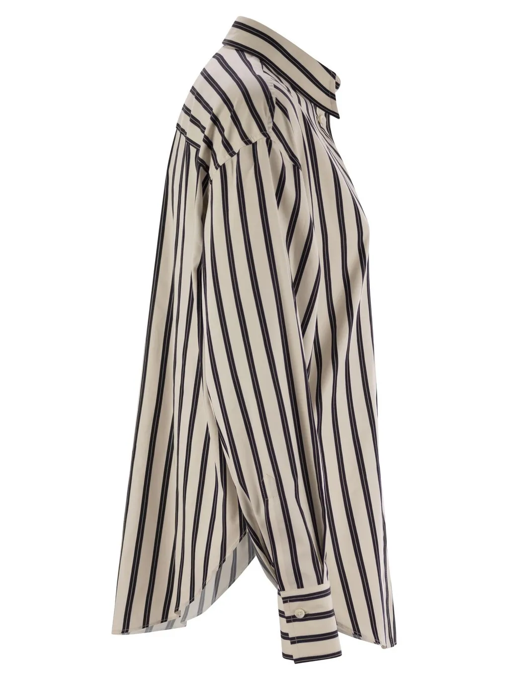 Striped Long-Sleeved Shirt