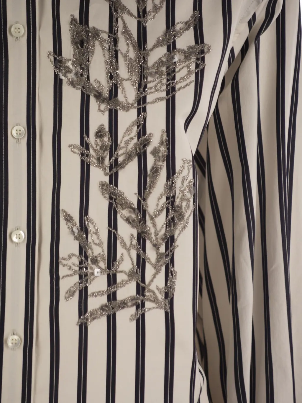 Striped Long-Sleeved Shirt