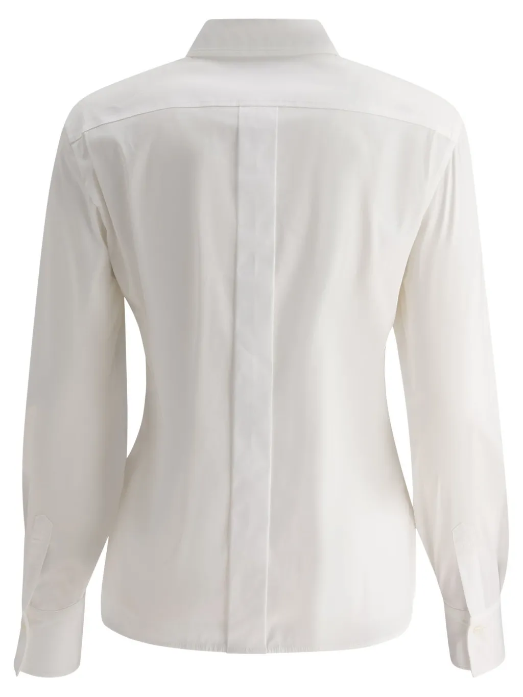 Embellished Stretched Poplin Shirt