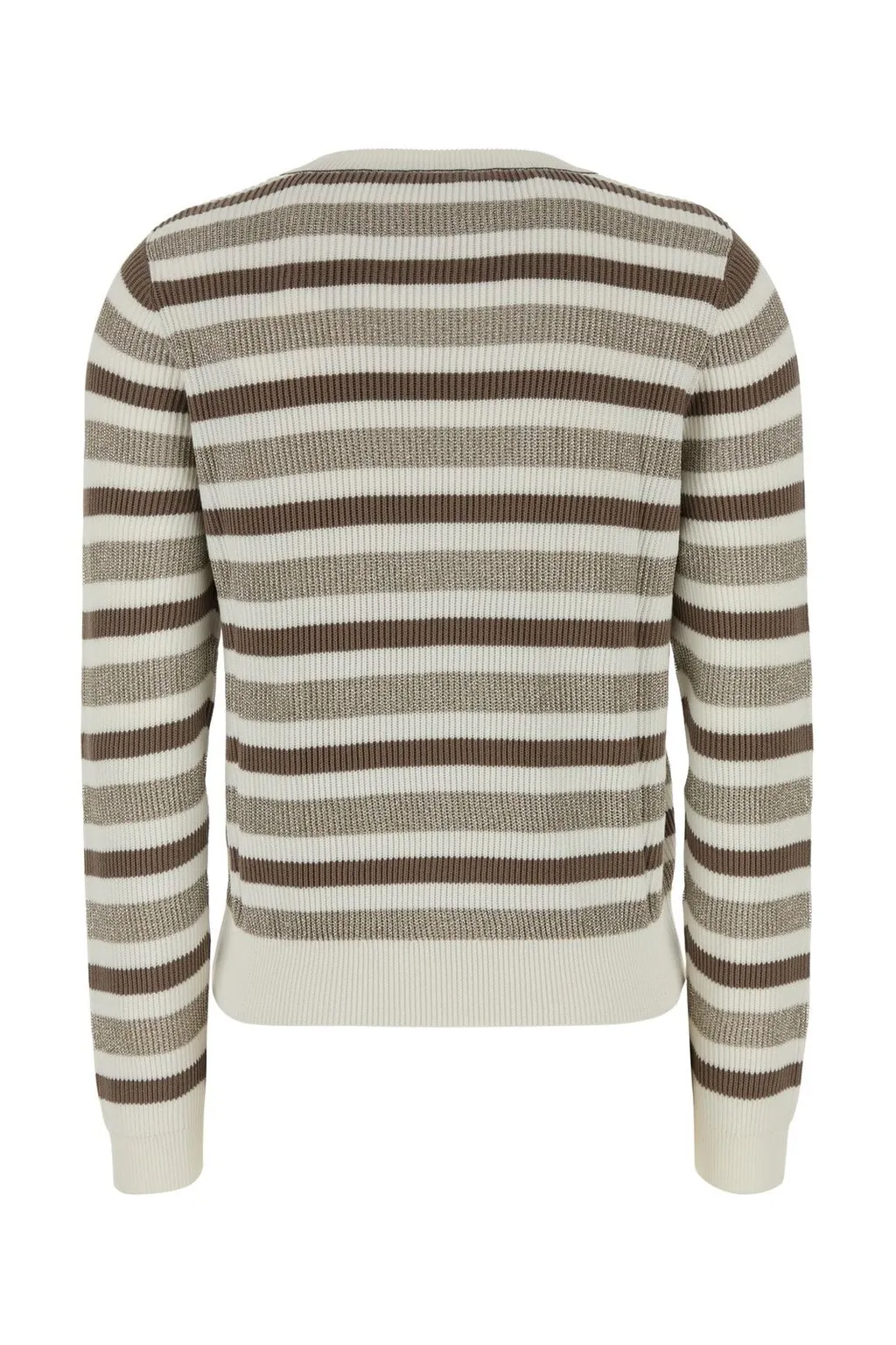 Striped Crewneck Knitted Jumper