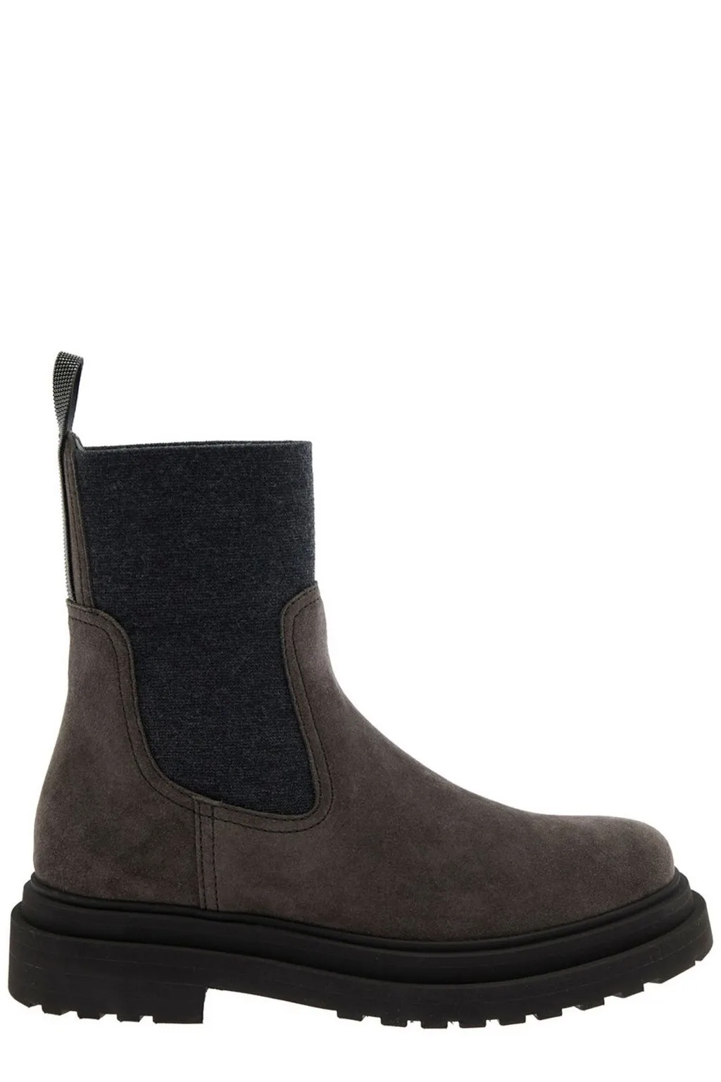 Round Toe Chelsea Boots