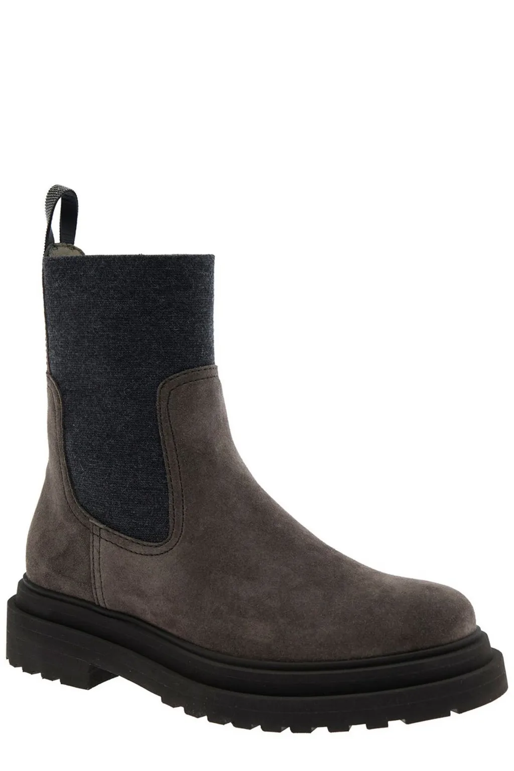 Round Toe Chelsea Boots