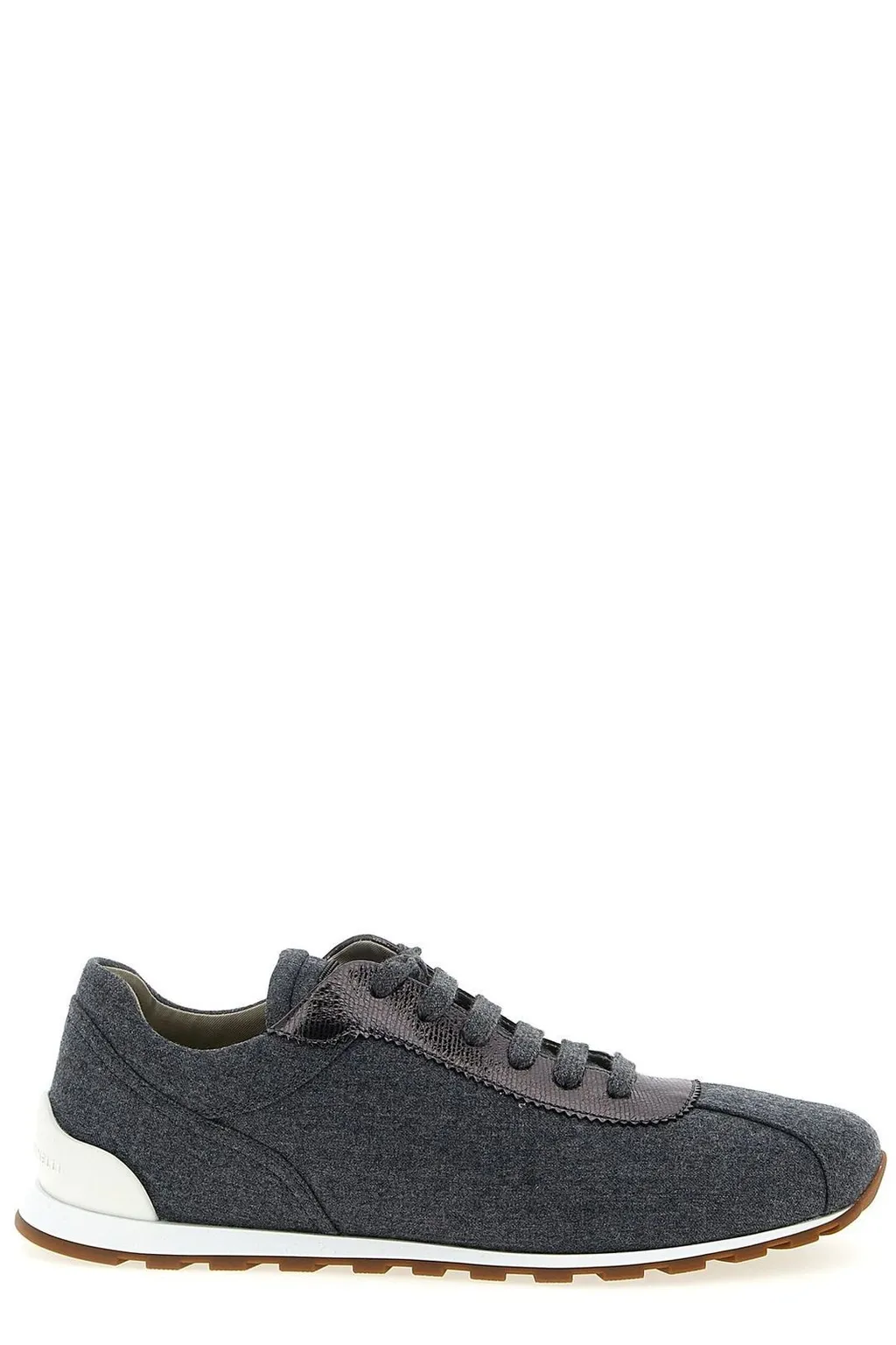 Lace-Up Low-Top Sneakers