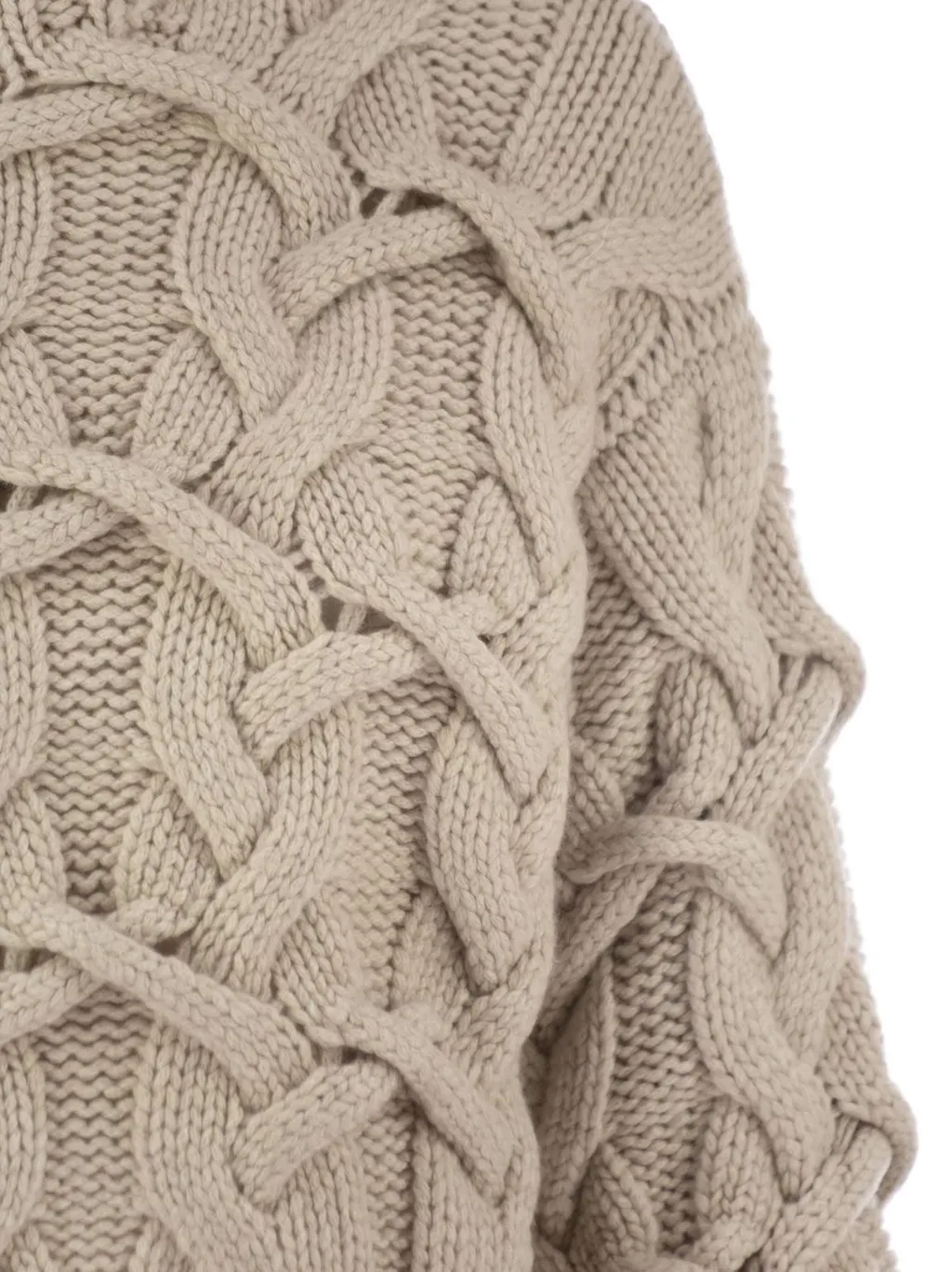 High Neck Knitted Jumper