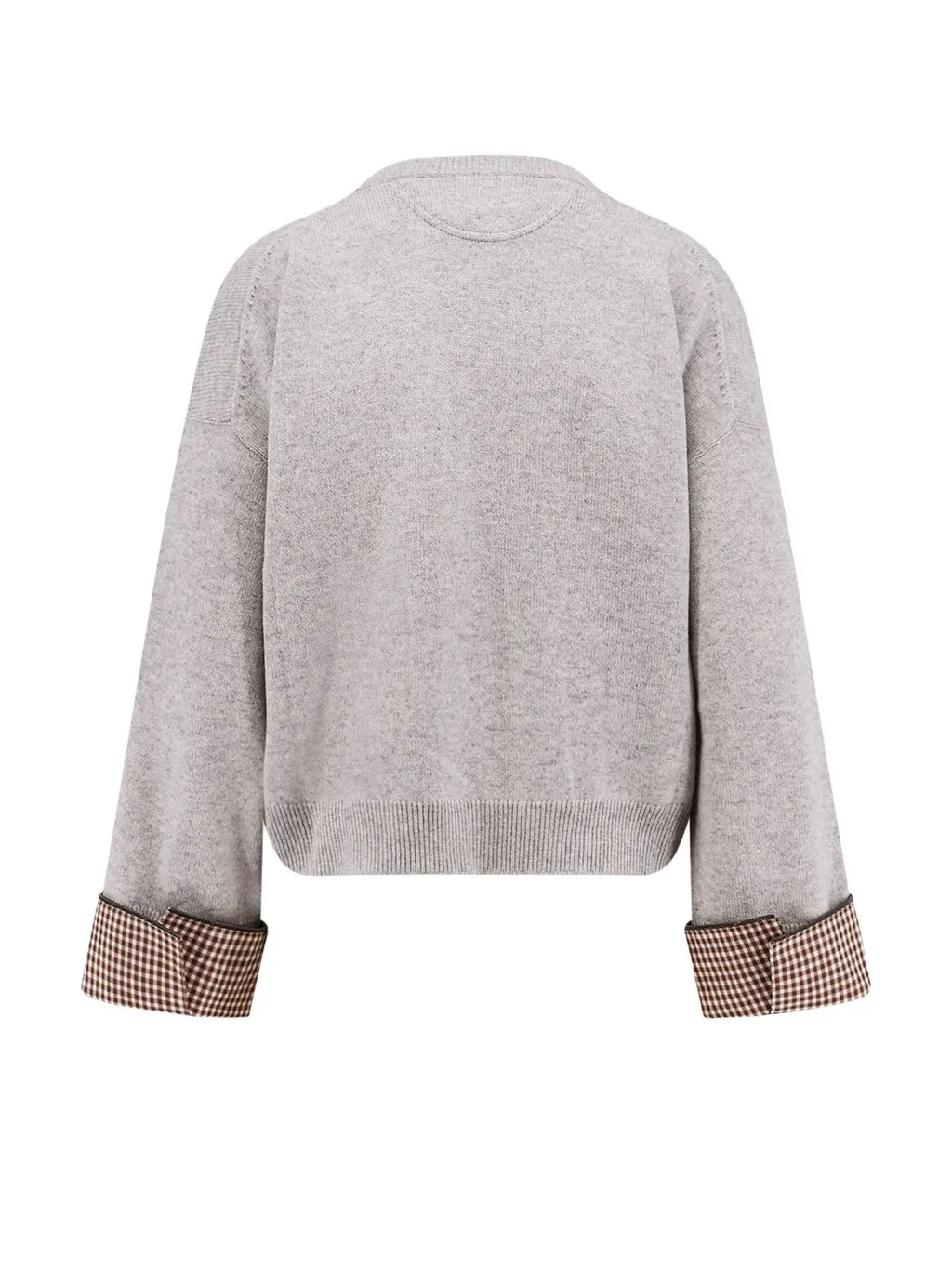 Shiny Shirt Detail Jumper