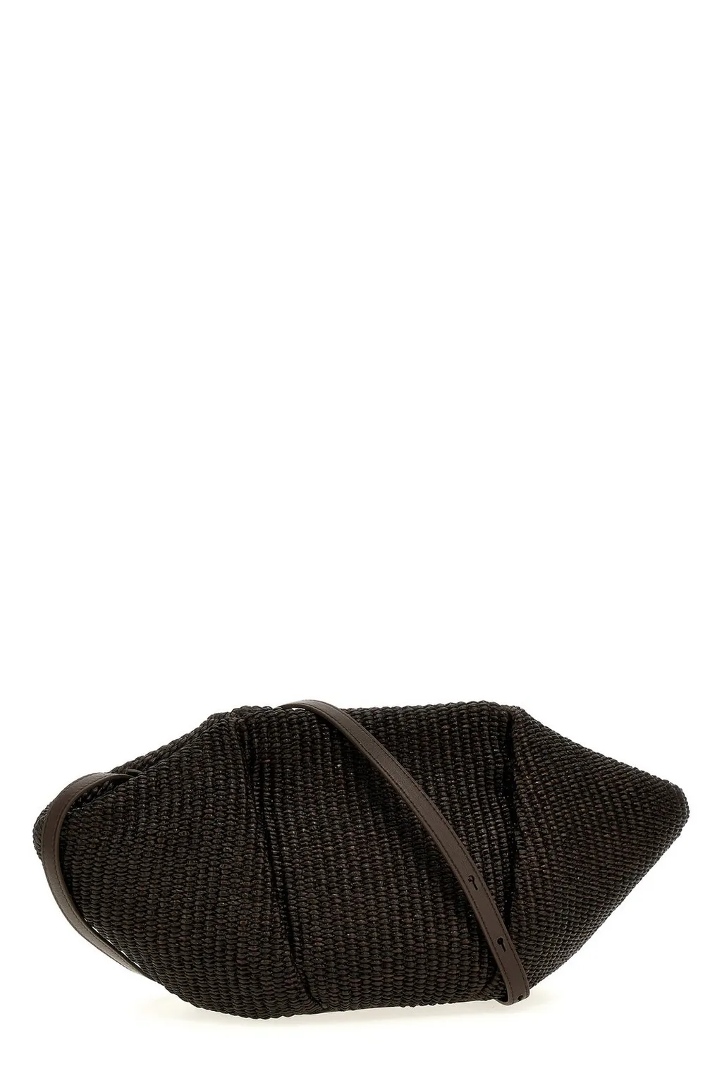 Woven Strapped Clutch Bag