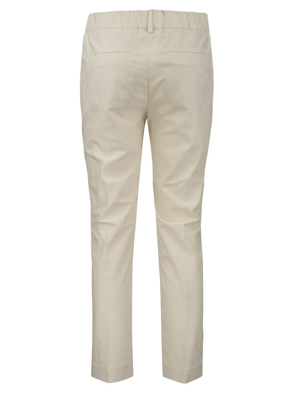 Cropped Pleated Trousers