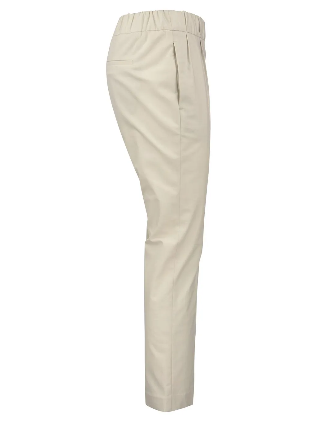 Cropped Pleated Trousers