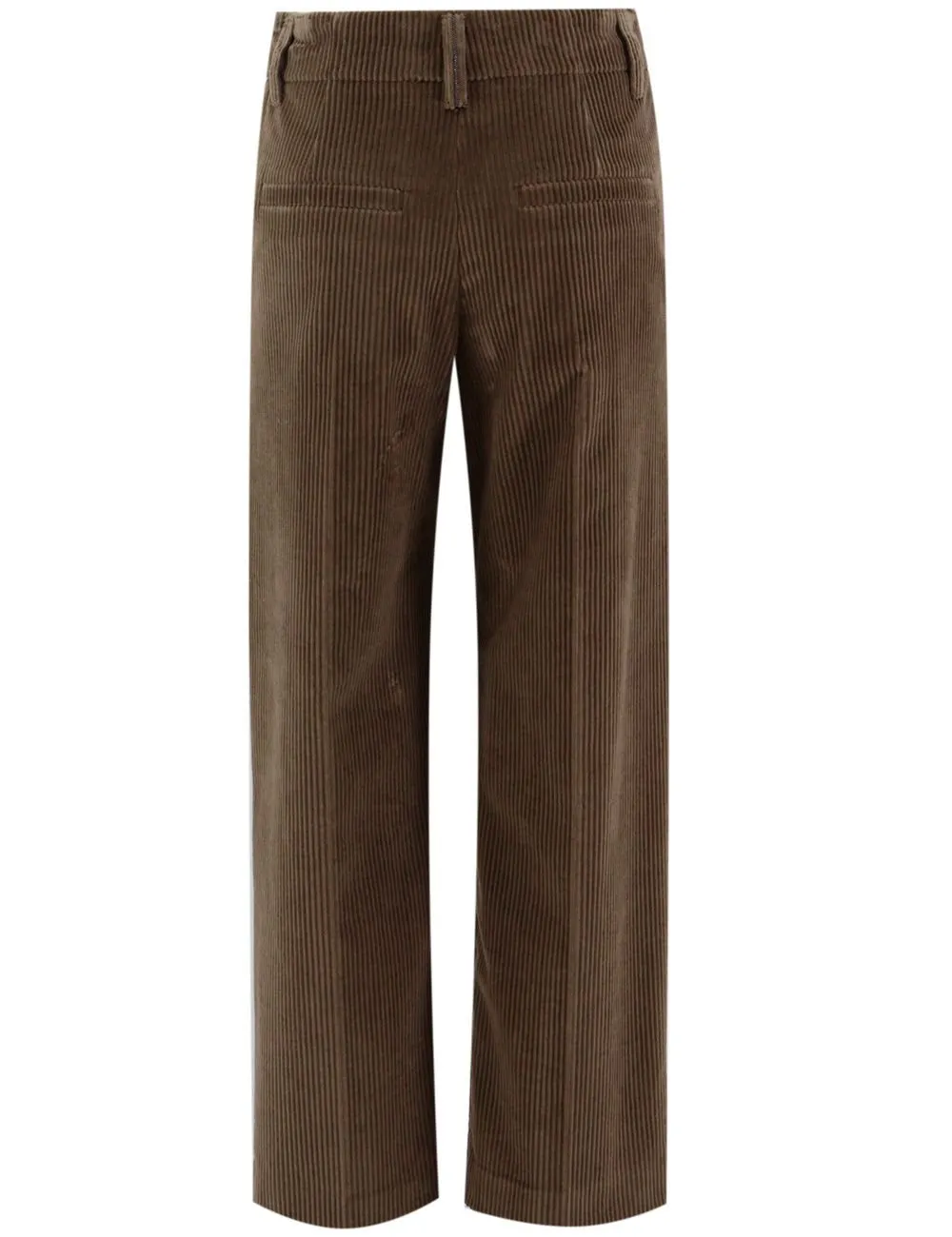 Corduroy Straight Leg Trousers