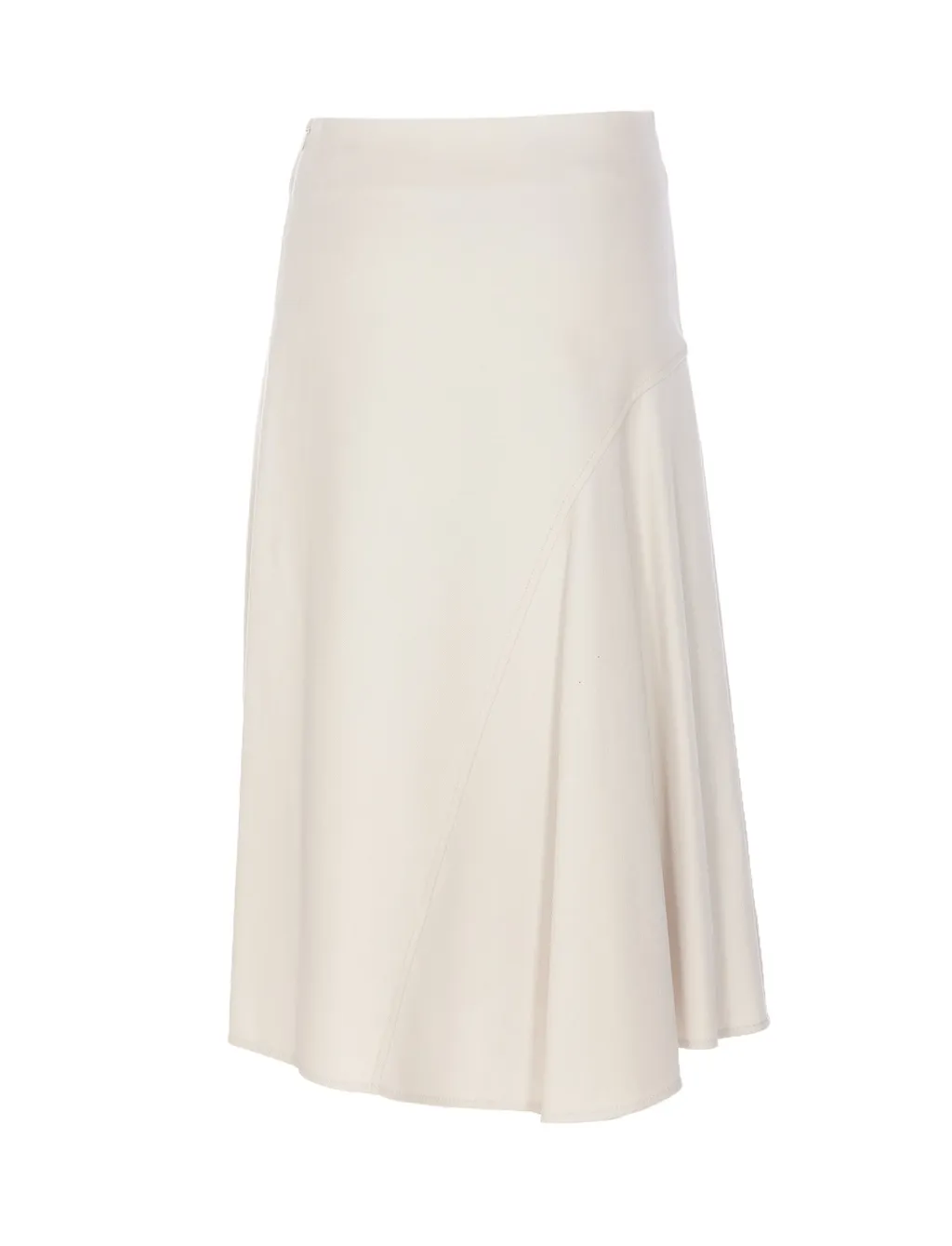Asymmetric Midi Skirt