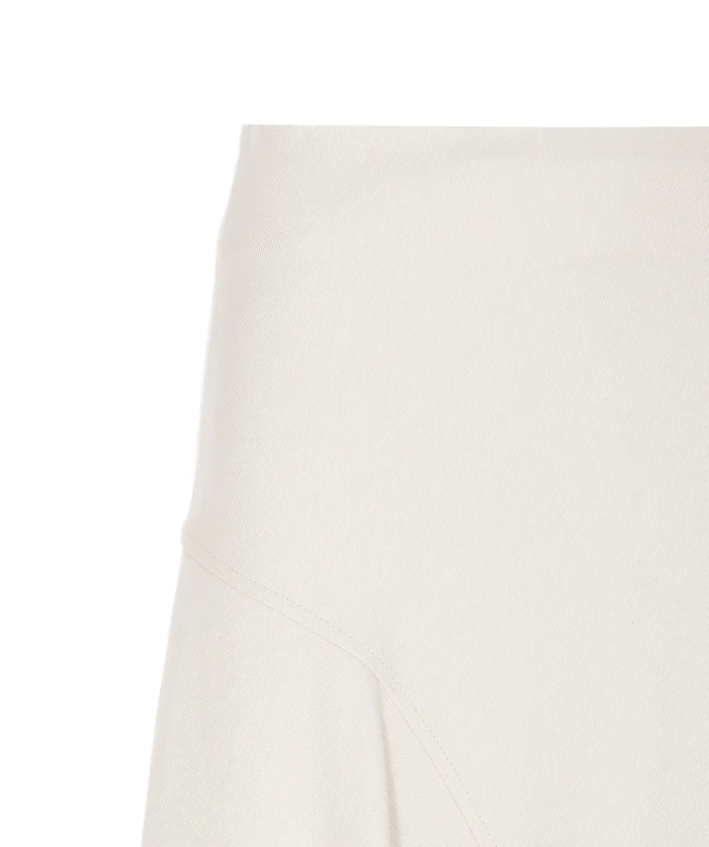 Asymmetric Midi Skirt