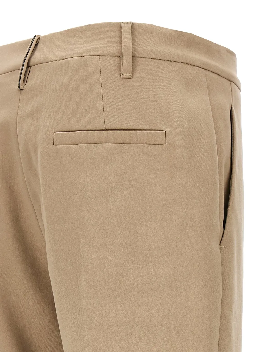 Pleated Cigarette Pants