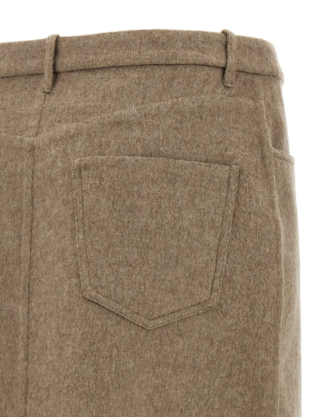 Wrapped Midi Skirt