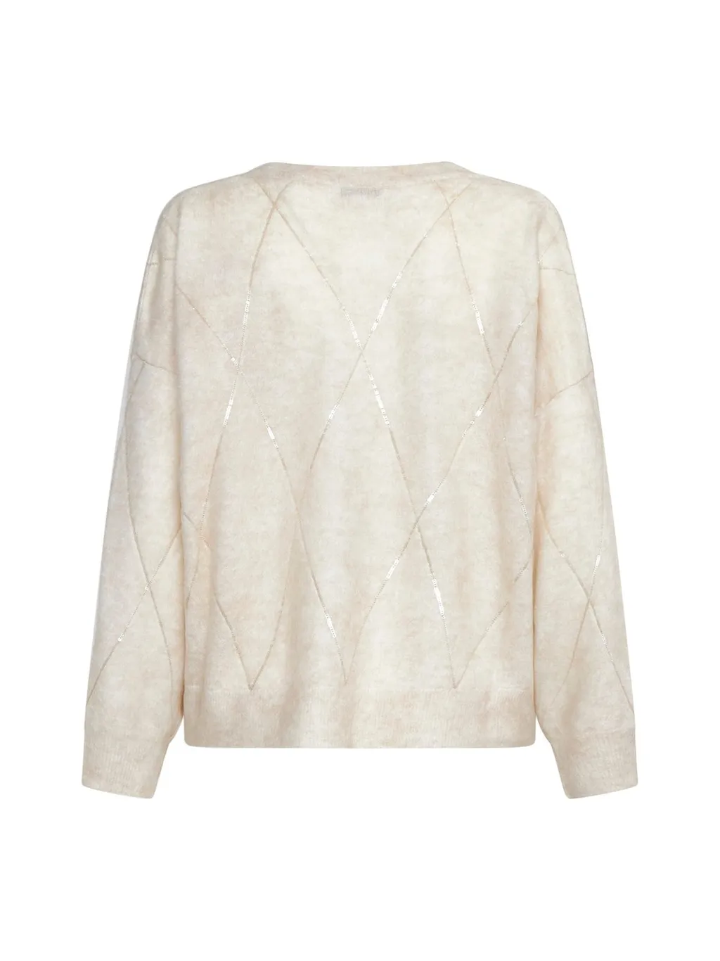 V-Neck Knitted Jumper