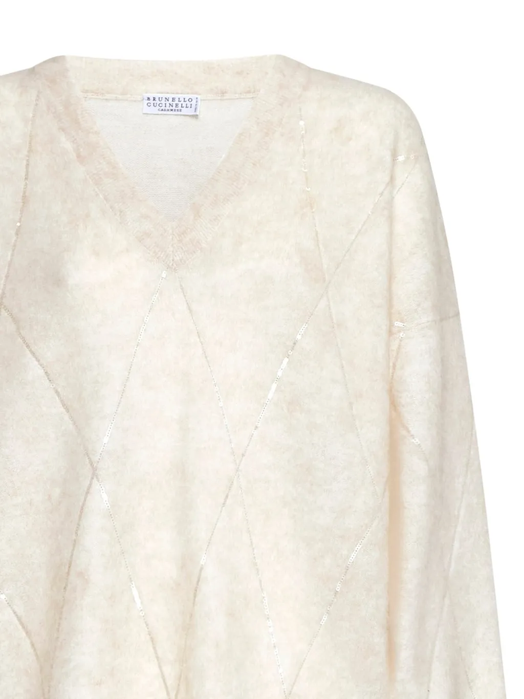 V-Neck Knitted Jumper
