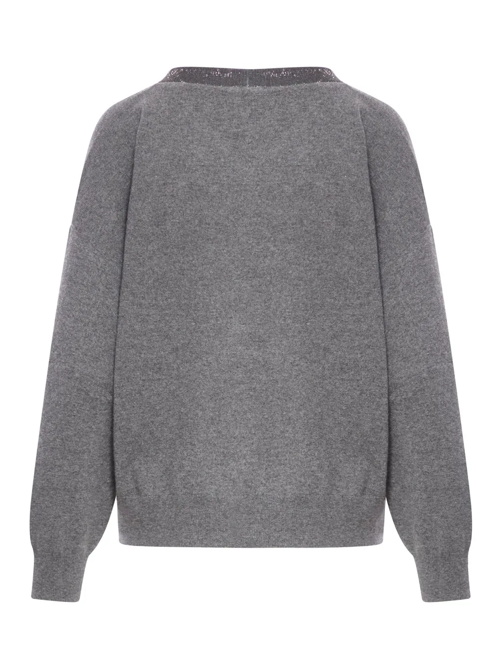 V-Neck Embellished Jumper