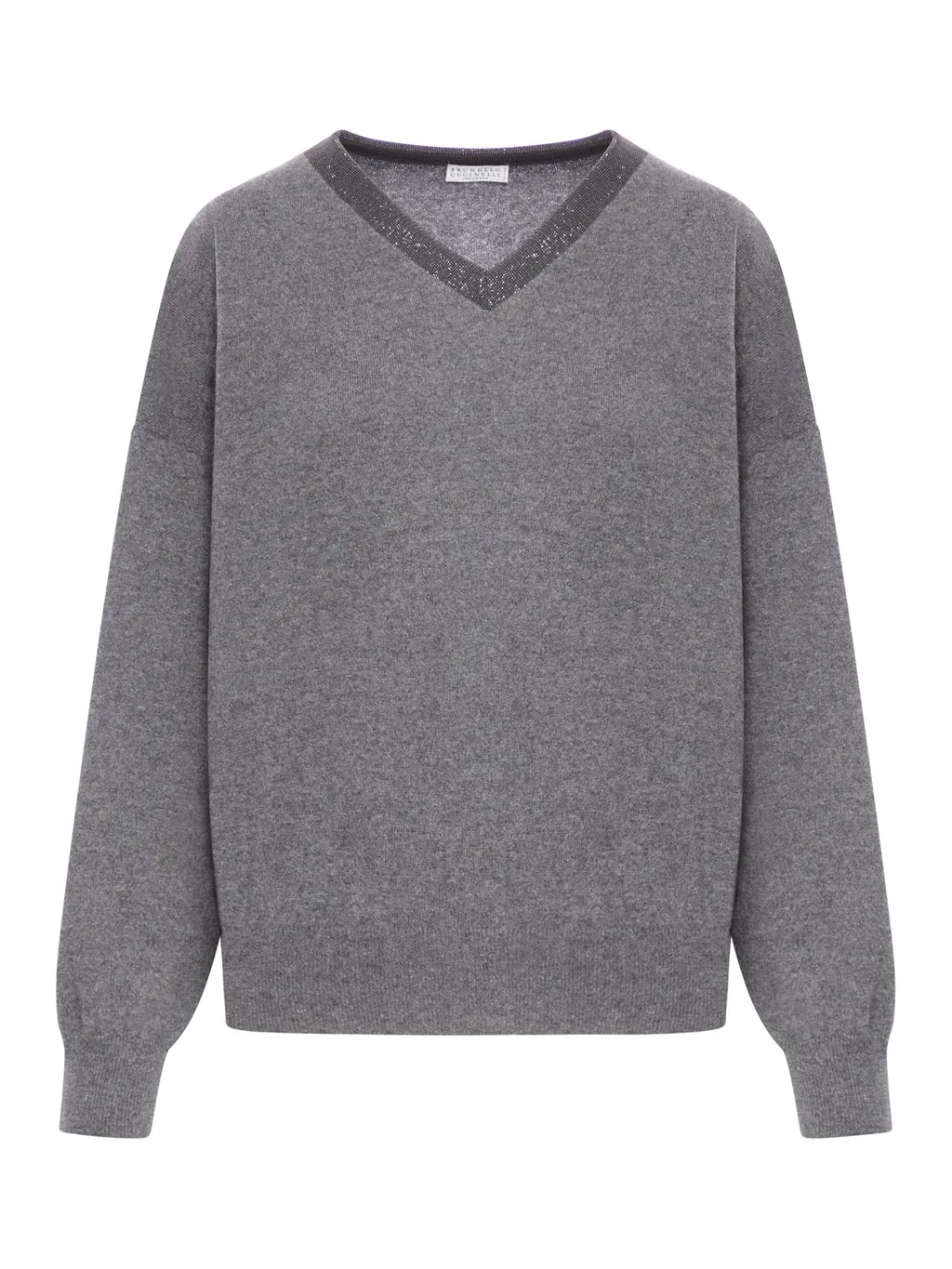 V-Neck Embellished Jumper