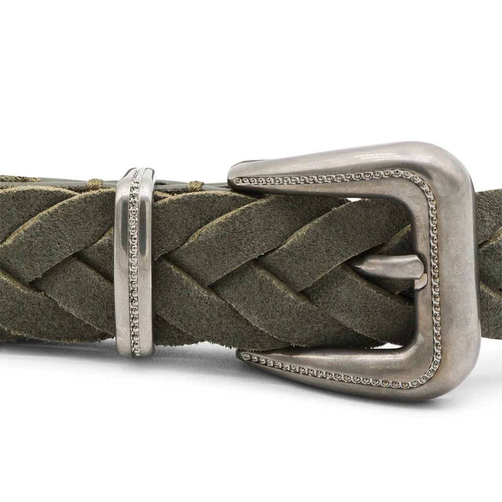 Monili Woven Buckle Belt