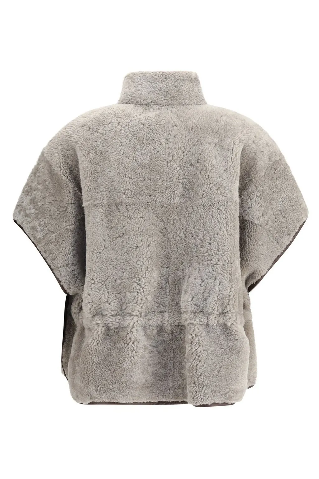 Zipped High Neck Jacket