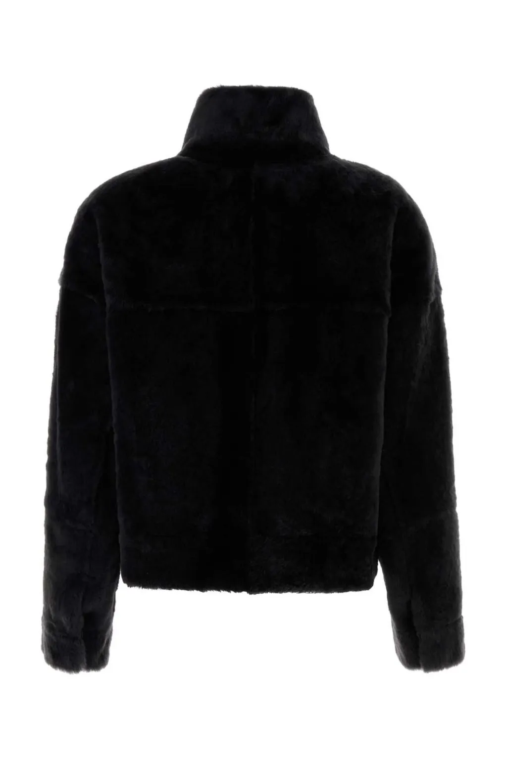 High Neck Zipped Jacket