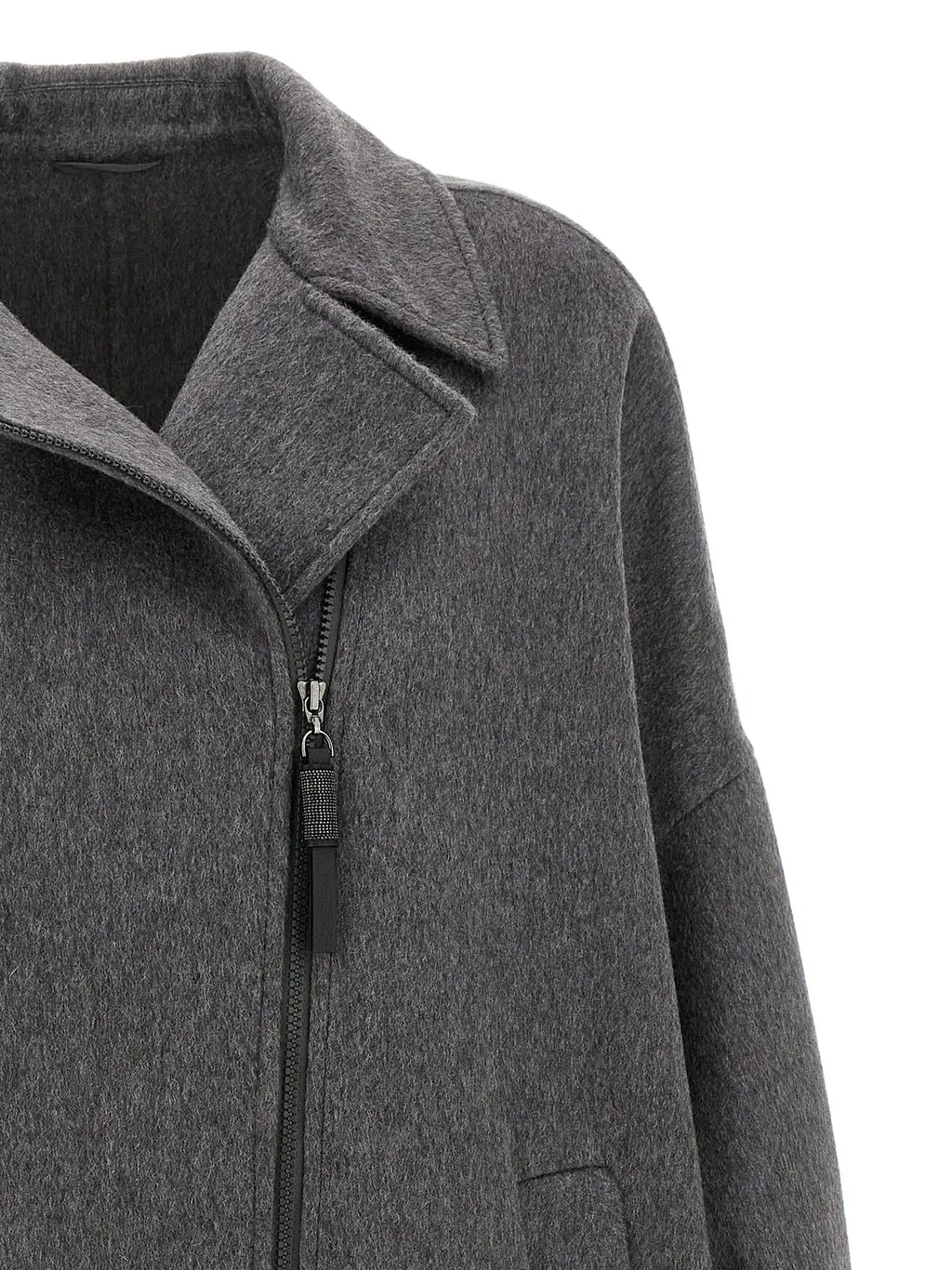 Zipped Long Coat