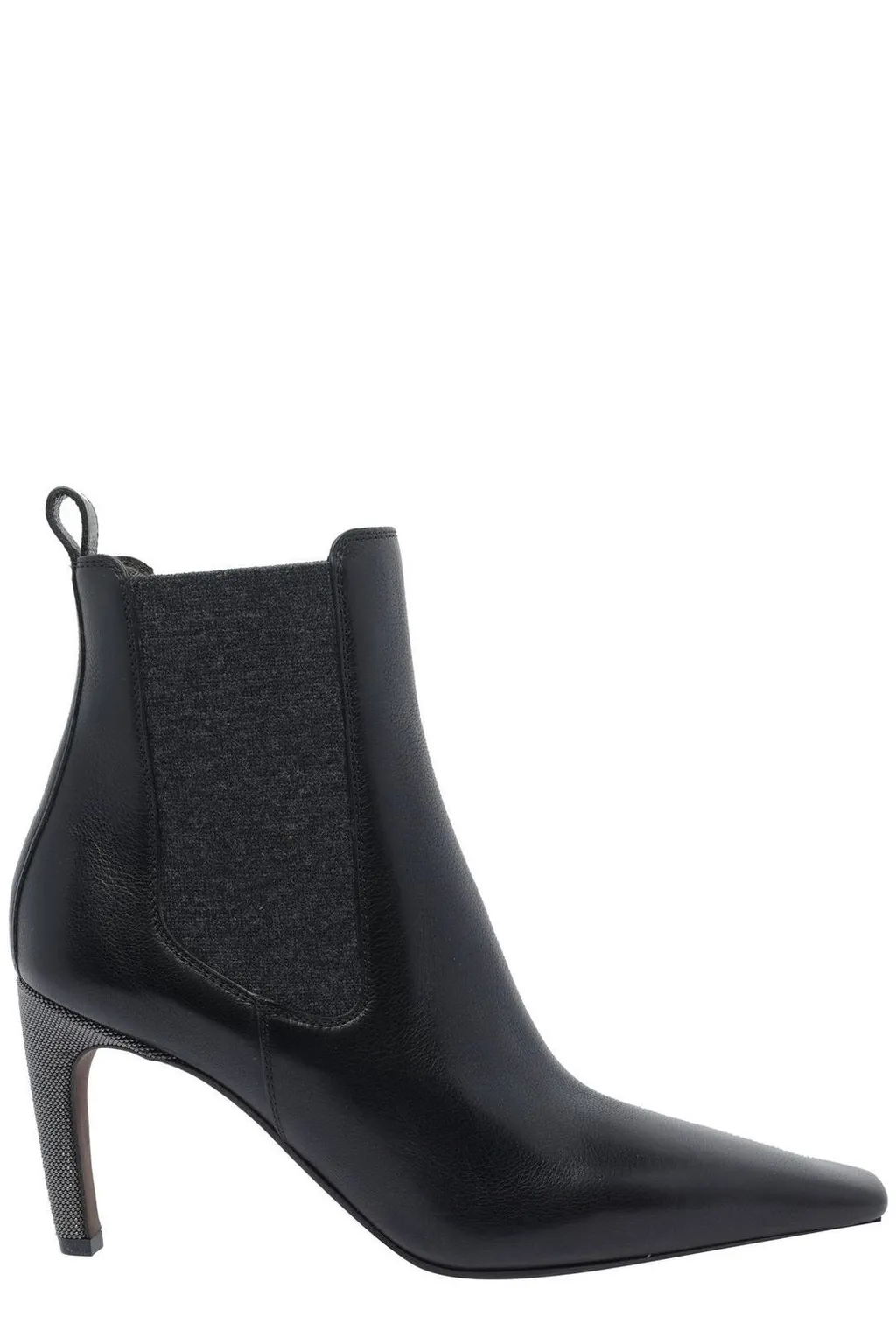 Pointed-Toe Ankle Boots