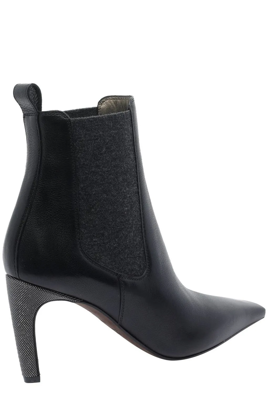 Pointed-Toe Ankle Boots