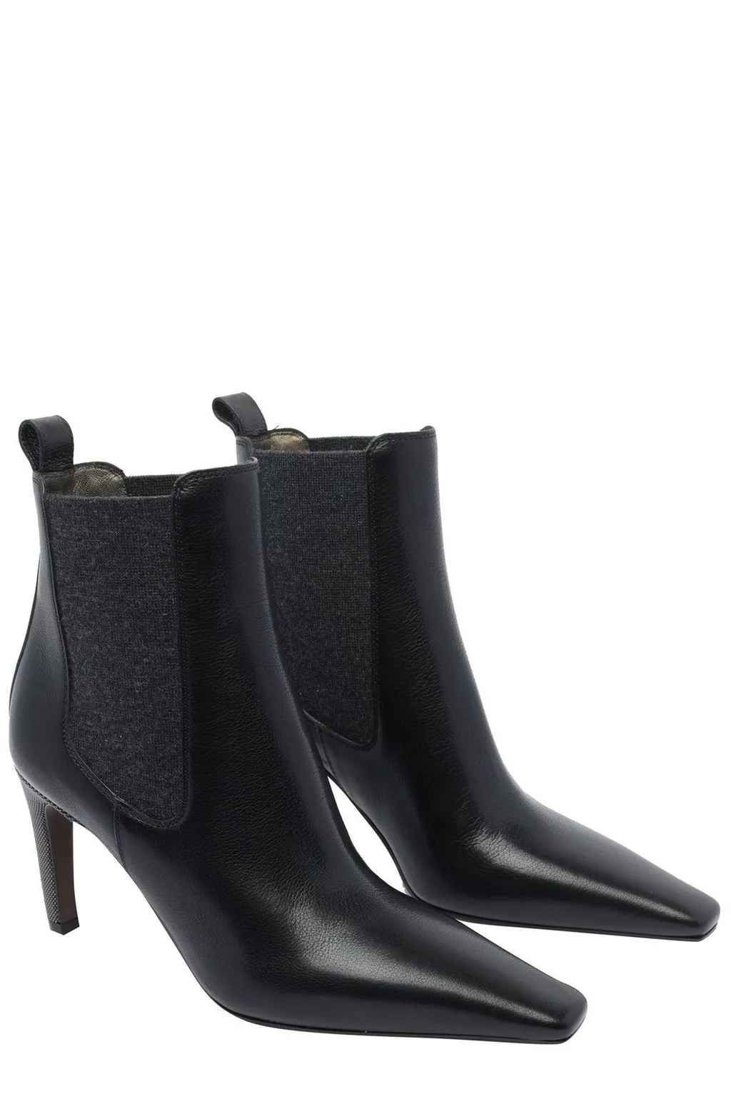 Pointed-Toe Ankle Boots