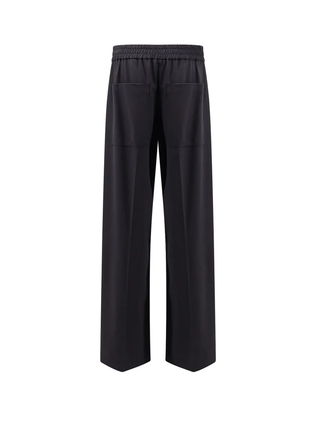 Side-Pocketed Wide-Leg Pants